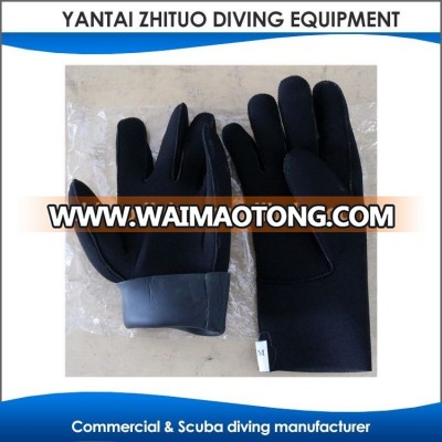 trading company supply five finger hot sale fishing diving gloves