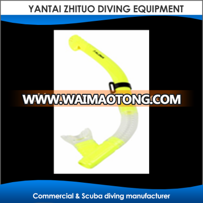 Scuba diving semi-dried snorkel silicon material